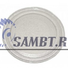 Тарелка (стеклянный поддон) без крепления под куплер для микроволновой (СВЧ) печи LG (ЭлДжи) D=245mm