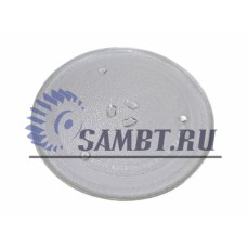 Стеклянная тарелка (поддон) для СВЧ-печи SAMSUNG (САМСУНГ) D=255mm DE74-00027A